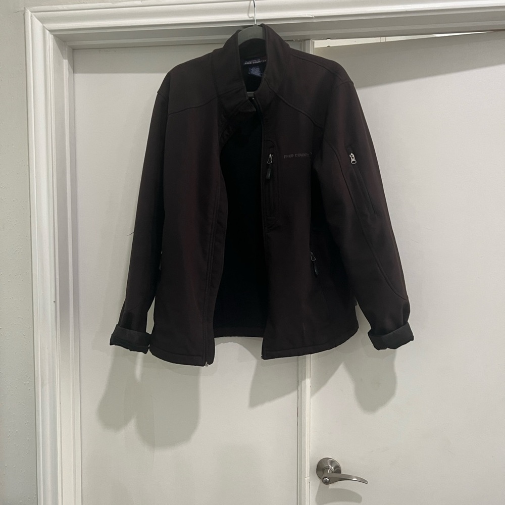 Dark Brown Free Country Men's Jacket
